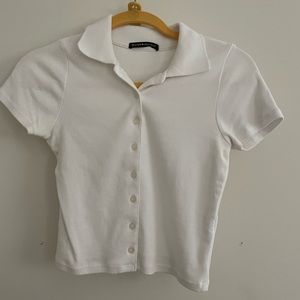 Brandy Melville white button down
